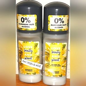 Coconut Oil & Ylang Ylang Vegan Deodorant by Unilever's Love Beauty and Planet